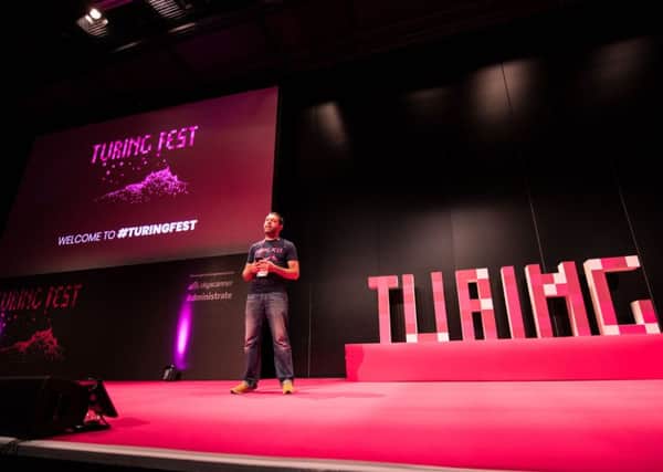 Brian Corcoran, chief executive of Turing Fest, announced the inaugural Scottish Startup Awards in November will take place in November. Picture: James Porteous Photography