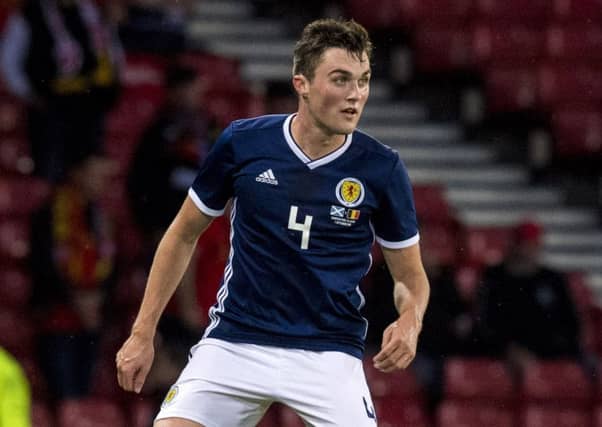 John Souttar made his Scotland debut in the recent friendly defeat by Belgium. Picture: Alan Harvey/SNS
