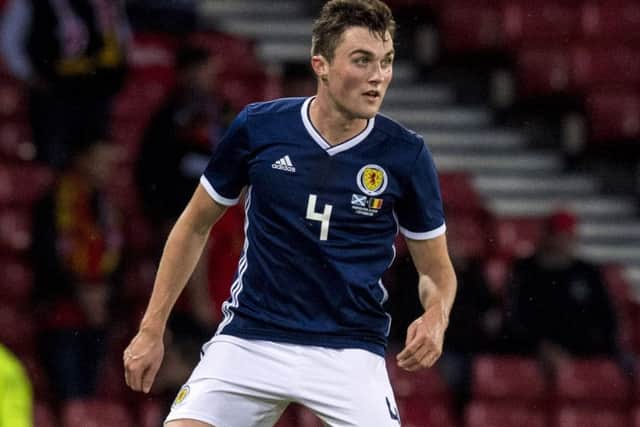 John Souttar made his Scotland debut in the recent friendly defeat by Belgium. Picture: Alan Harvey/SNS