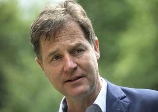 Nick Clegg admitted the British party system isnt going to realign itself in the six months until Brexit day. Picture: Victoria Jones/PA Wire