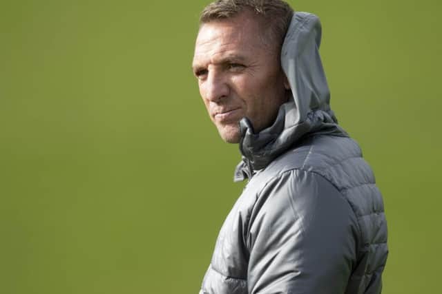 Brendan Rodgers has played down talk of Celtic reaching the Europa League final. Picture: SNS Group