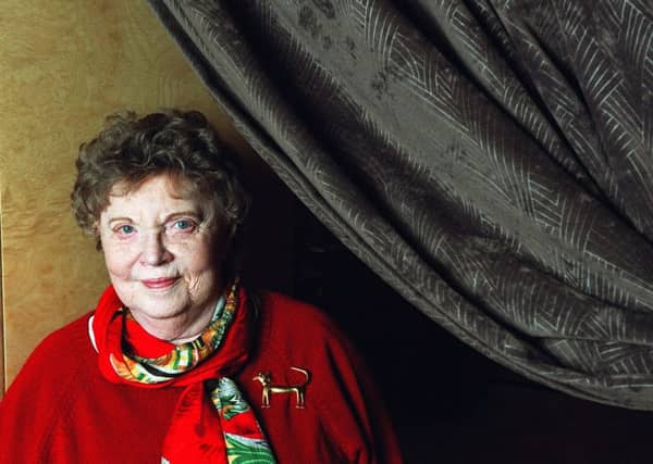 Muriel Spark in Paris in 2002. PIC: Ulf Andersen/Getty