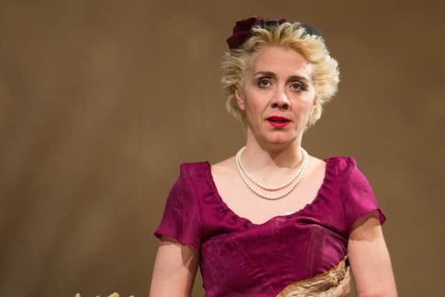 Karen Dunbar as Winnie in Beckett's Happy Days at The Tron, Glasgow, 2015