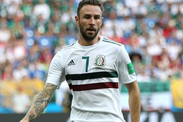 Villarreal winger Miguel Layun impressed for Mexico during the World Cup in Russia. Picture: Elsa/Getty Images
