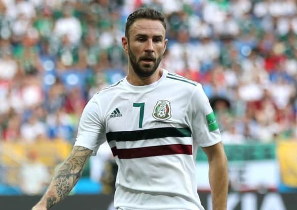 Villarreal winger Miguel Layun impressed for Mexico during the World Cup in Russia. Picture: Elsa/Getty Images