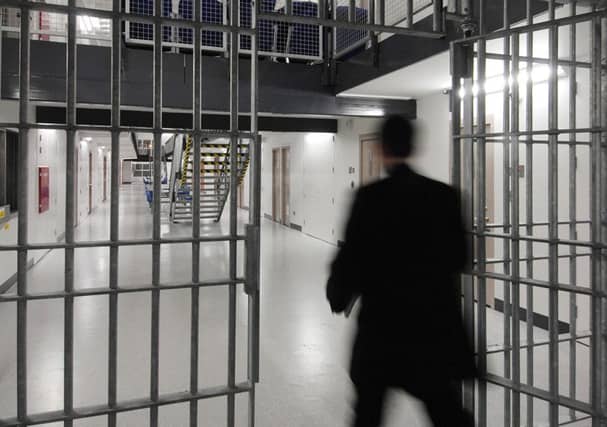 Delivering his annual report, David Strang highlighted the quality of relationships between inmates and staff. Picture: TSPL