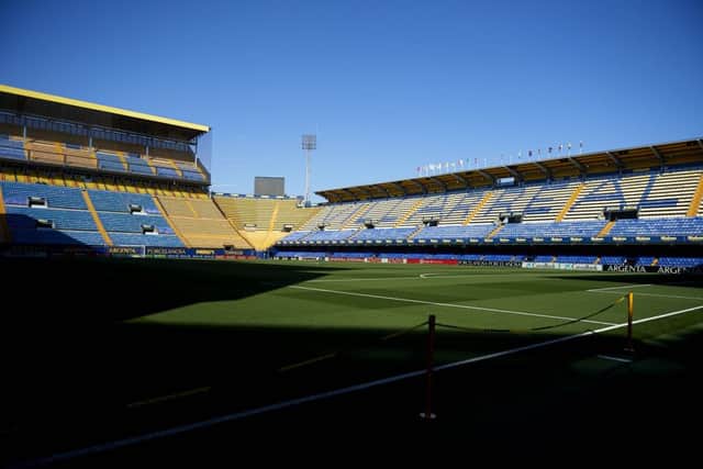 A general view of the Estadio de La Ceramica, aka El Madrigal. Picture: Getty Images
