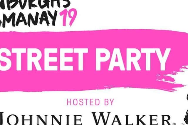 Johnnie Walker has become the first title sponsor for the Hogmanay street party for several years.