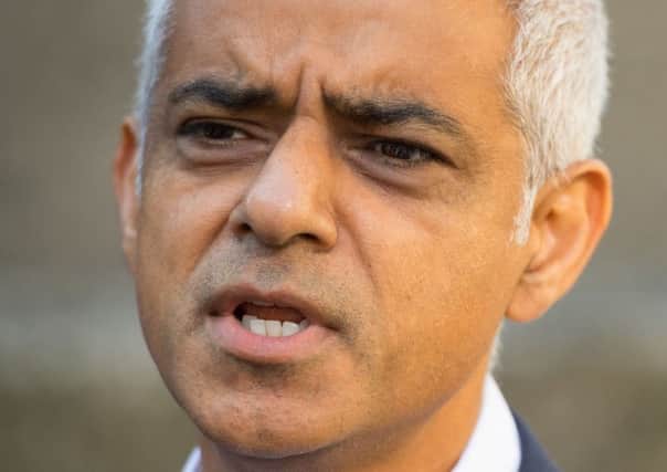 Mayor of London Sadiq Khan, who has warned the surge in violent crime in the capital will not be solved "overnight" as he unveiled a plan to focus on the bloodshed as a public health issue. Picture: Dominic Lipinski/PA Wire