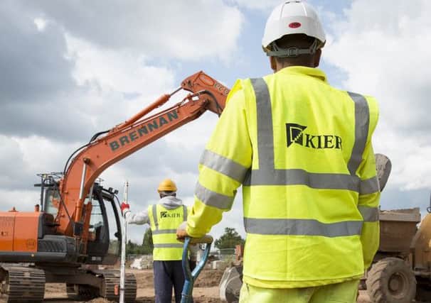 Kier Construction Scotland contributed to a strong order book. Picture: Kier Group