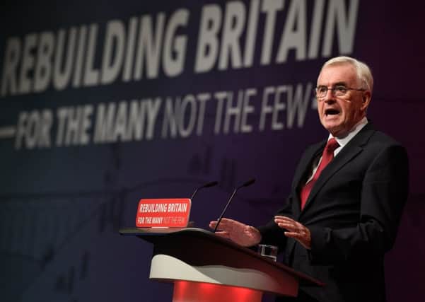 Shadow Chancellor John McDonnell has converted radical thinking into policies for Labour. Picture: Leon Neal/Getty