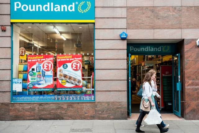 Poundland has unveiled plans to acquire 20 outlets of collapsed rival Poundworld. Picture: Ian Georgeson