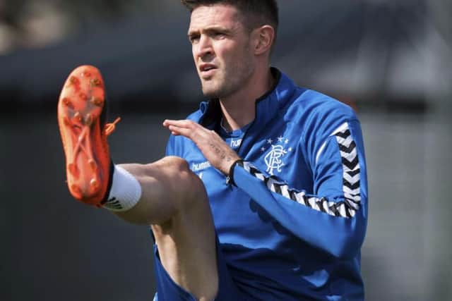 Steven Gerrard has said that Kyle Lafferty will start for Rangers (Photo: SNS)