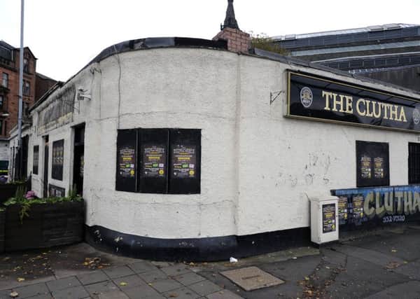 Clutha pub in Glasgow. Picture: John Devlin