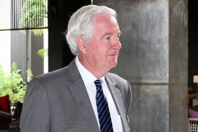 Sir Craig Reedie ahead of the WADA executive meeting. Picture: Rassin Vannier / AFP/Getty