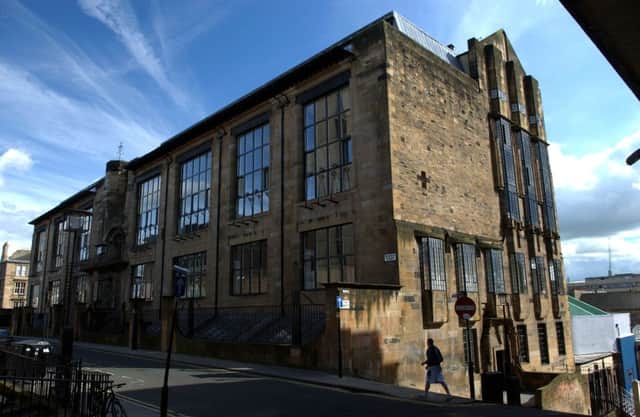 The Mackintosh Building.
Picture: Robert Perry