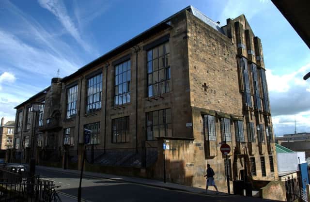 The Mackintosh Building.
Picture: Robert Perry