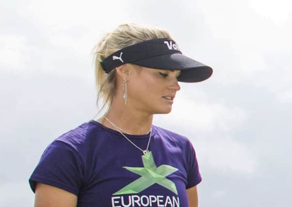 Carly Booth opened with a six-under 65 in the Estrella Damm Mediterranean Open. Picture: SNS