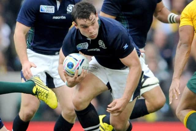 Scotland flanker John Hardie. Picture: Jane Barlow