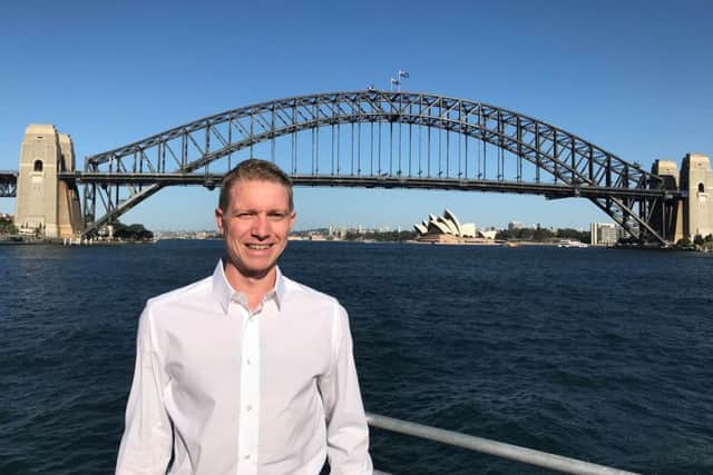 Allen Associates director Gregor Warren will lead the firms new Australian base. Picture: Contributed
