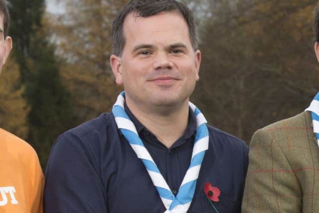 Moray Macdonald, MD of Weber Shandwick Scotland, is also chair of Scouts Scotland. Picture: Alan Richardson