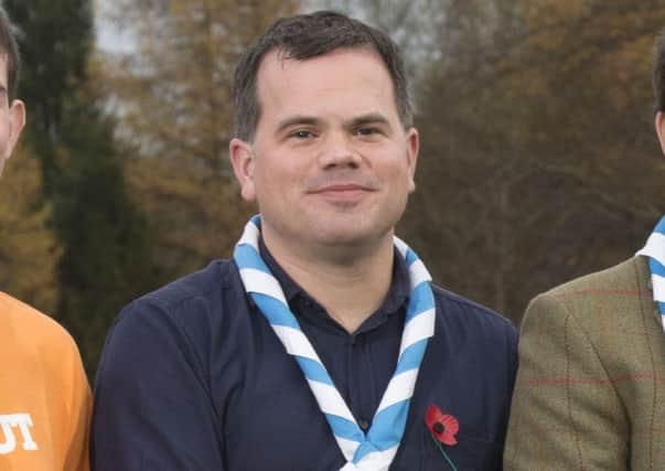 Moray Macdonald, MD of Weber Shandwick Scotland, is also chair of Scouts Scotland. Picture: Alan Richardson