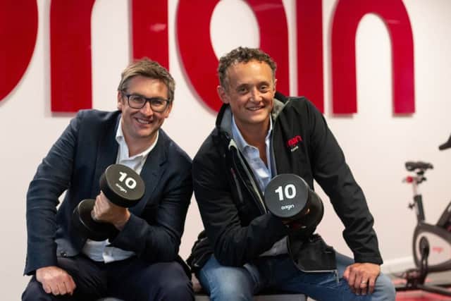 Co-founders John Curley and Paul Bodger do the heavy lifting at Origin Fitness