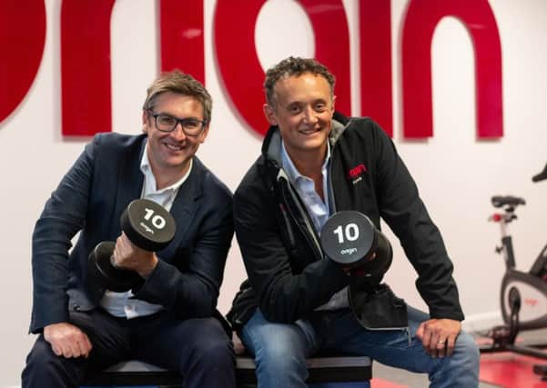 Co-founders John Curley and Paul Bodger do the heavy lifting at Origin Fitness