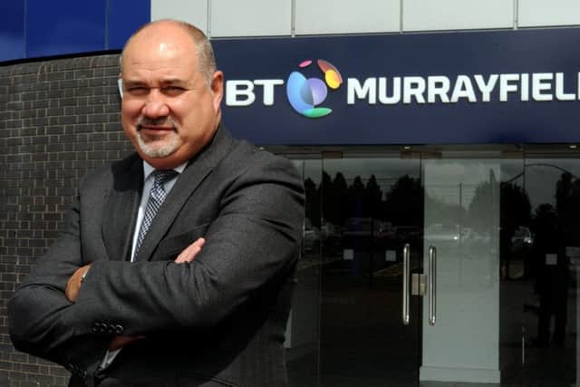 Mark Dodson, chief executive of the Scottish Rugby Union. Picture: Lisa Ferguson