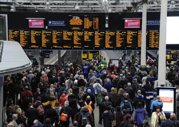 The period between April and June was a bad time for reliability on ScotRail trains. Picture: Andrew O'Brien