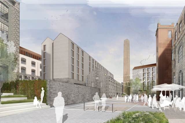 An artists impression of the proposed Broadford Works development. Picture: Contributed