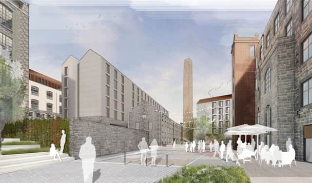 An artists impression of the proposed Broadford Works development. Picture: Contributed