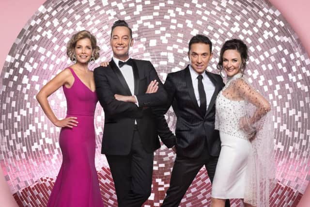 Strictly Come Dancing judes Dame Darcey Bussell, Craig Revel Horwood, Bruno Tonioli and Shirley Ballas. Picture: Ray Burmiston


TV Still

BBC