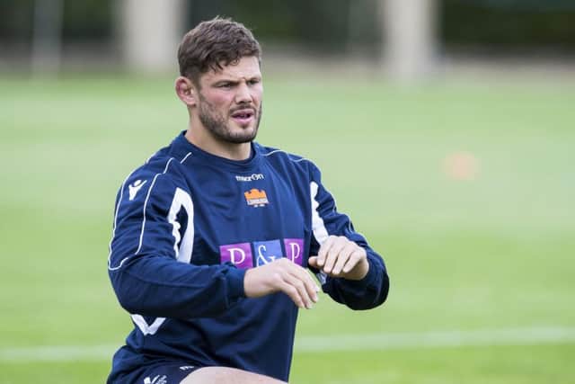 Ross Ford makes his first start of the season for Edinburgh. Picture: SNS/SRU.