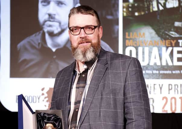 Liam McIlvanney, winner of the McIlvanney Prize 2018. Picture: Paul Reich