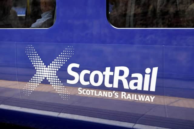 Reliability on ScotRail trains over April to June was the worst it had been for over two decades, new figures showed. Picture: John Devlin