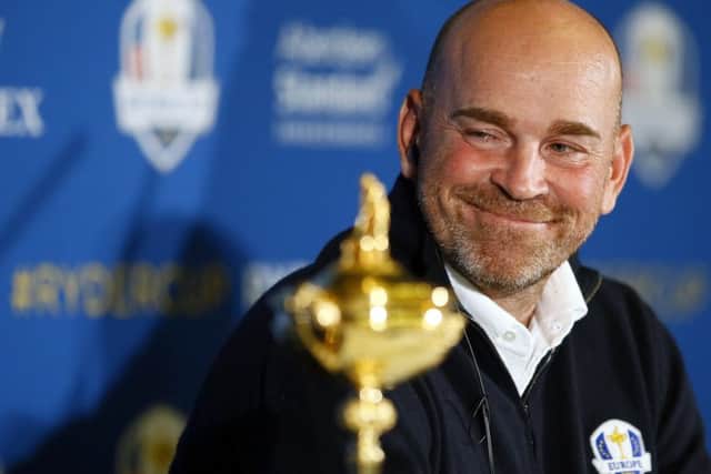 Europe's Ryder Cup captain Thomas Bjorn. Picture: AP