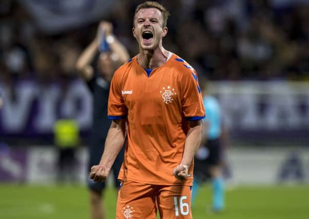 Andy Halliday has been an integral part of Rangers' success under Steven Gerrard. Picture: SNS Group