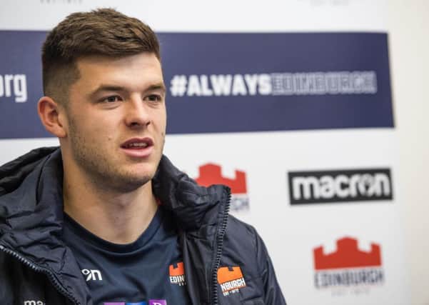 Blair Kinghorn is juggling rugby and studying business management at Edinburgh Napier. Picture: SNS Group