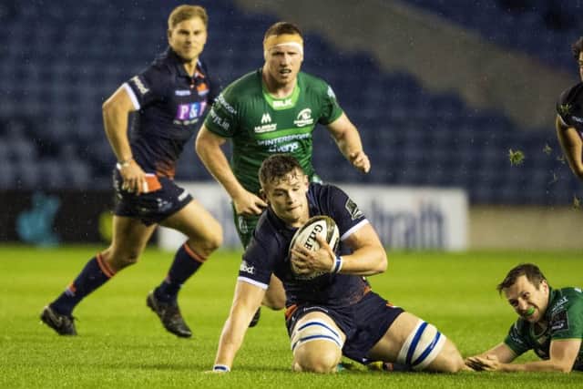 Magnus Bradbury is also combining Edinburgh duties with studying. Picture: SNS Group