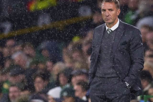 Feeling the heat: Celtic boss Brendan Rodgers. Picture: SNS Group