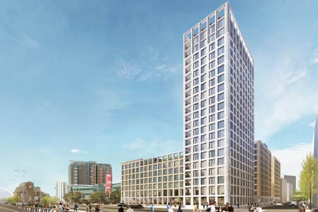 Proposals form part of major scheme to regenerate Broomielaw in Glasgow. Picture: Contributed