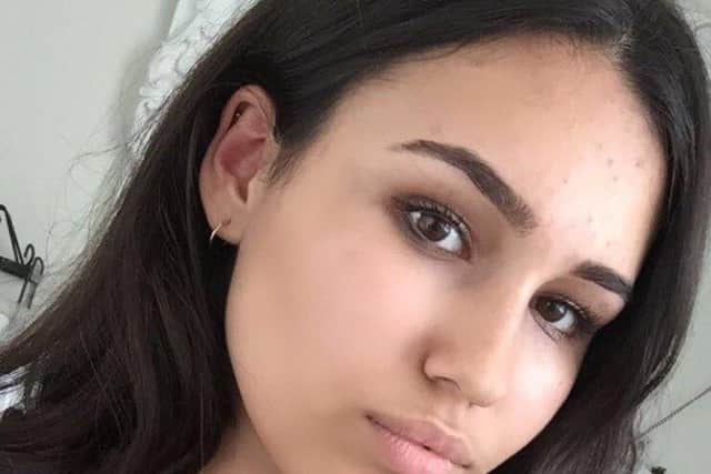 Natasha Ednan-Laperouse 15, from Fulham, west London, who died after she fell ill on a flight from London to Nice after eating a sandwich at Heathrow Airport two years ago. Picture: SWNS