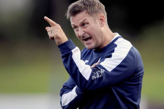 Kevin McGoldrick, joint manager at Kilsyth Rangers.