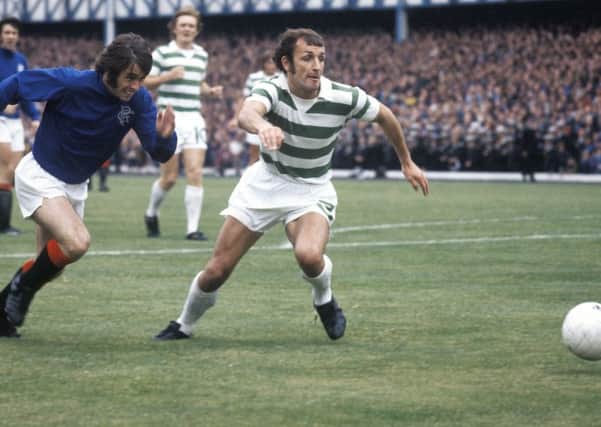 Jim Brogan  made 341 appearances for Celtic, winning seven Scottish titles, four Scottish Cups and three League Cups. He also played four times for Scotland. Picture: SNS.