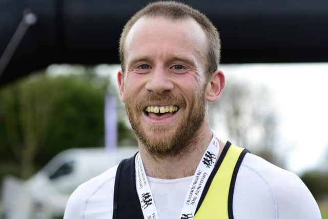 FRASERBURGH HALF MARATHON (CLYNE/BROWN)
MEN'S WINNER KYLE GREIG