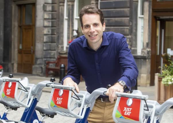 Cyclist Mark Beaumont says we all need to slow down. Picture: SWNS