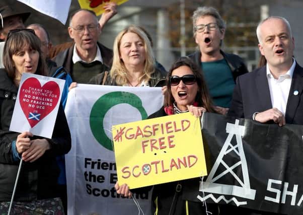 Scottish Green co-convener Patrick Harvie raised the issue at Holyrood, saying the campaigners are heroes and questioning the treatment of peaceful demonstrators. Picture: Jane Barlow/PA Wire
