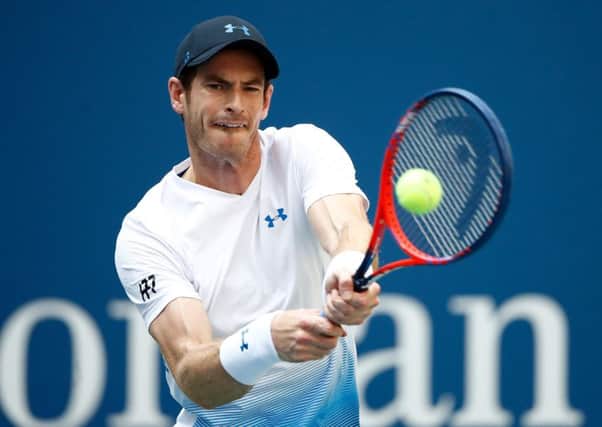 Andy Murray reports that he is 'kind of improving each week'. Picture: Getty.
