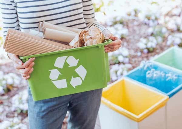 The quantity of household waste being recycled in Scotland has exceeded the amount sent to landfill for the first time, according to the latest official figures.